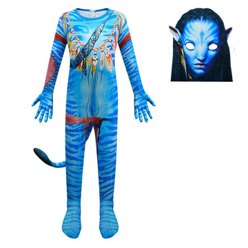 Déguisement Enfant Avatar Neytiri Combinaison+Masque Costume